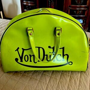 Vintage Rare Von Dutch Bowling Bag